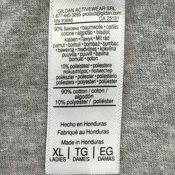 Quickly To The Internet Stick Figure Tee Women XL Gray American Apparel - Picture 5 of 7